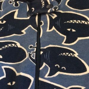 The Children's Place One Pieces - The Children’s Place Shark Romper 🦈 The Children's Place One Pieces - The Children’s Place Shark Romper 🦈
